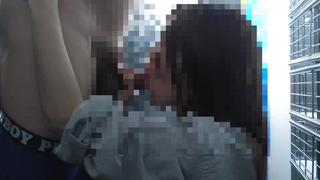 My heart is pounding behind my part-time job.