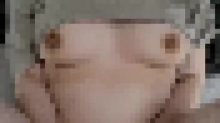 Hentai female pig, married woman's pant, orgasm with beast voice