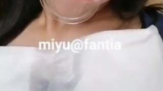 Restraint and torture of big-breasted amateur Oral cavity saliva tongue teeth Fetish