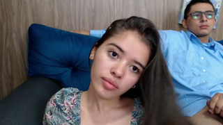 My Stepbrother Catches Me Sucking My Classmate, They Both Come In My Mouth