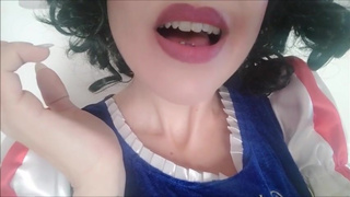 harley quinn, Snow White, nerd Lum...all giantesses and all ready to devour you