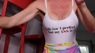 Shrunken Ass Hole Gets Squished