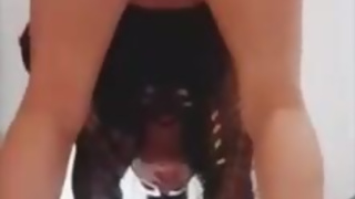 POV: A sexy giantess finds you and makes you worship her body parts