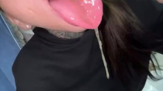 Your giantess Ashley swallows whole gummy snakes