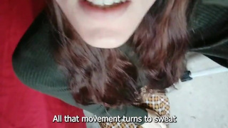 Giantess finds tiny swallows it and talks to it in her stomach (Burp) (Vore) (Preview)