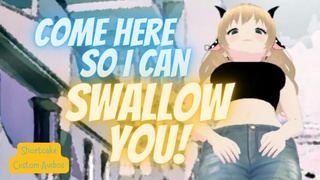 [VORE AUDIO ROLEPLAY] Giantess Gentle Holstaur Swallows You! Non Fatal Vore ASMR Roleplay