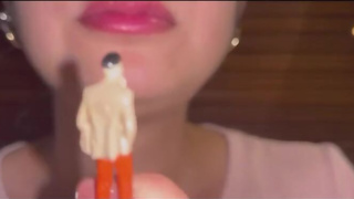 Giantess Pierina Goddess mouth fetish and burping