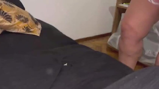 Mia giantess bbw farts a lot on her tiny