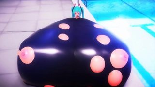 Imbapovi - Miku Uses Huge Water Breasts for a Good Cause