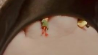 GIANTESS shrinks and puts her neighbors in her shoe!