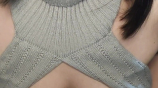 I tried nipple masturbation with a virginity-kil○ing sweater I got from a viewer ♥️