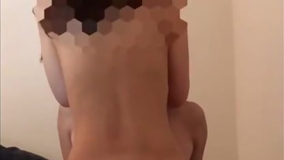 旦那が仕事に行った直後にまたがり即ズボ♥自ら腰をふる清楚系人妻/個人撮影/寝取られ/NTR/素人/騎乗位/不倫/beautiful japanese girl got cowgirl style