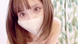 Japanese mistress gives her slave a footjob, facesiting, and riding a cowgirl. (short video)