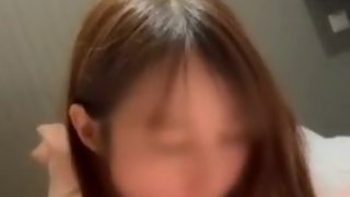 I love blowjobs! ! Super cute Japanese girl blow job