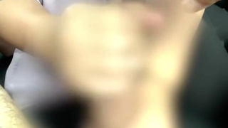 パパ活初めての爆乳JDが初々しい手コキ#46【HJJ】