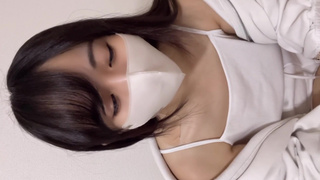 【素人個人撮影】スマホのバイブを乳首とアソコに当てたら我慢できなくなって本物のバイブでオナニー(ノーブラデカ尻/巨乳/Gカップ/くびれ/着衣/美女/可愛い/日本人/自撮り/Japanese/Asian