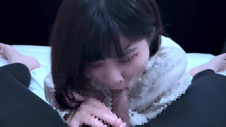 お出かけ前に激しいフェラでごっくんしてくれました♡口内射精