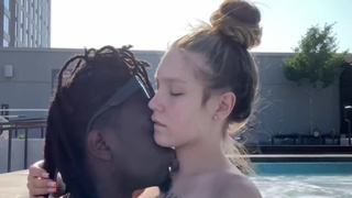 Kissing you in public