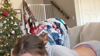 Snomarie69 taking a BBC for Christmas