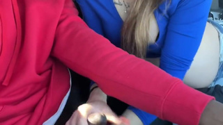 Me & Snomarie69 having car play in traffic