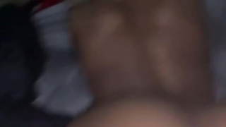 Ebony bubble booty bitch getting dicked down