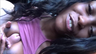 Big Natural Breasted Ebony Teen Cheats on Boyfriend - Kandie Monae