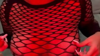 JOI ACABA EN MIS TETAS, NO QUITES LA VISTA DE MI CULO ABIERTO