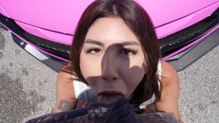 Insane Public Blowjob After Carwash, We almost Get Caught!- Sherrie Moon - TT S0E0