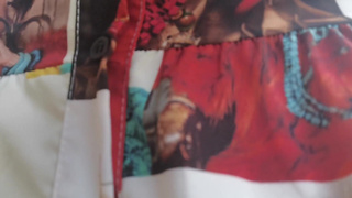 Big diaper to be filled completely with pee in a garden. Do you want to smell it with me?