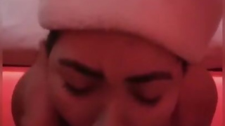 My girlfriend sucks my cock as a christmas present, ex girlfriend