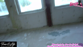 FOUND LOSTPLACE AND FUCK WITH GERMAN ANATEUR SKINNY TEEN