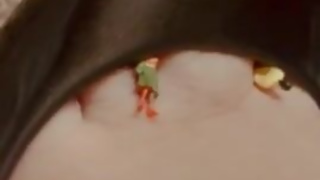 Giantess Heel is Full of shrunken people!