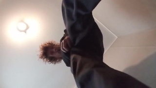 Barefooted Giantess In Track Pants & Hoodie