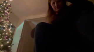 GTS- GIANTESS FINDS YOU HIDING IN HER CHRISTMAS TREE, Has Some fun with you