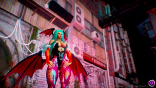 Morrigan Muscle Growth (Lighting Test)