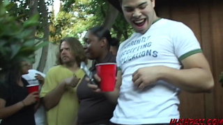 Naughty Kira Croft Helps This Frat Boy Get Off