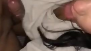 Latina gives sloppy head