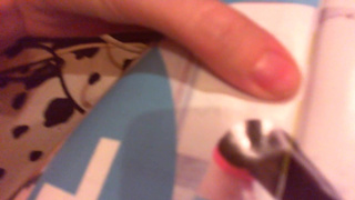 Nicoletta sees you masturbating and humiliates you as you jerk off on beautiful models! Wanker!