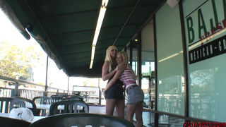 Lexxi Tyler picks up big boob blonde for pussy eating fun