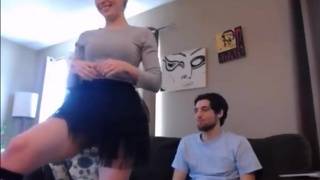 colleg girl silk panties tease