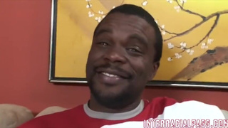 Marina just can't say no to black monster cocks!!!