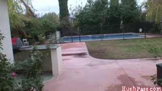 Tiny Lindsey loves that Whitezilla cock!