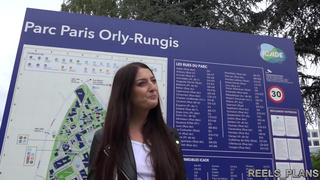 Katy Rose decides to fuck with 2 strangers she met on the street because her boyfriend is cheating