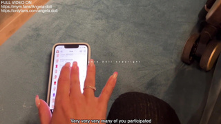 Angela Doll - Fucked like a slut by two guys in public place