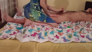 Dick massage from my teacher