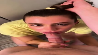 Jakaramitchell In Yellow Shirt Gets Fucked On The Washing Machine