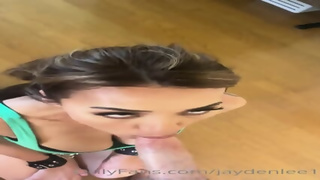 Asian Slut In Green Mint Dress Gets Throated - Jenna Moretti