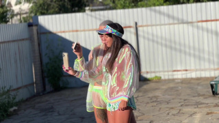 №3.70 Russian students are going to fuck a sex bitch in all holes