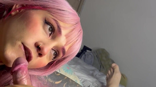 I asked my stepbrother for his cock to make my media and he let me do it
