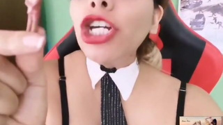 Giantess Debora teacher teaches you how to be digested [SFX Trailer]